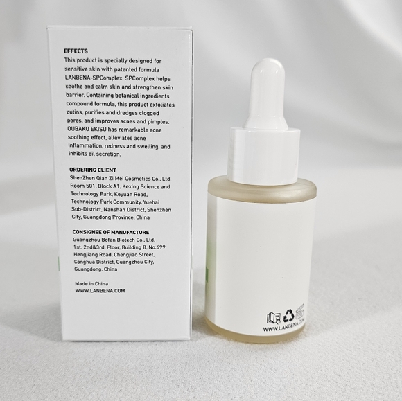 Lanbena Acne Clear Serum 1 FL Oz - Picture 4 of 12